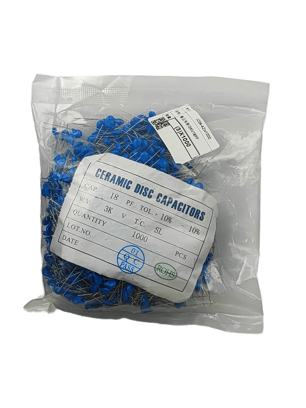 Конденсатор 3KV-18PF