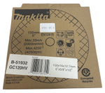 Круг заточной 150x16x12,7 мм GC120H Makita B-51932