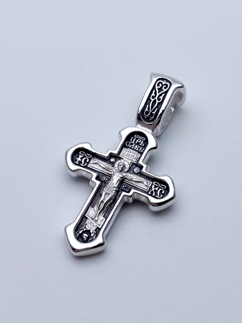 Крест из серебра/Частичное чернение