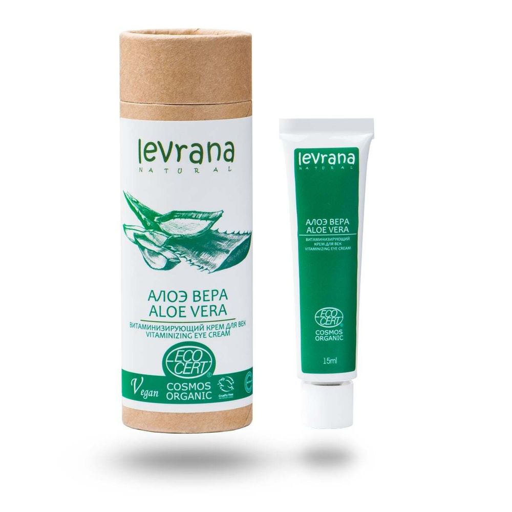 Крем для век "Алоэ вера", витаминизирующий 15 мл (Levrana) Крем для век "Алоэ вера", витаминизирующий 15 мл (Levrana)