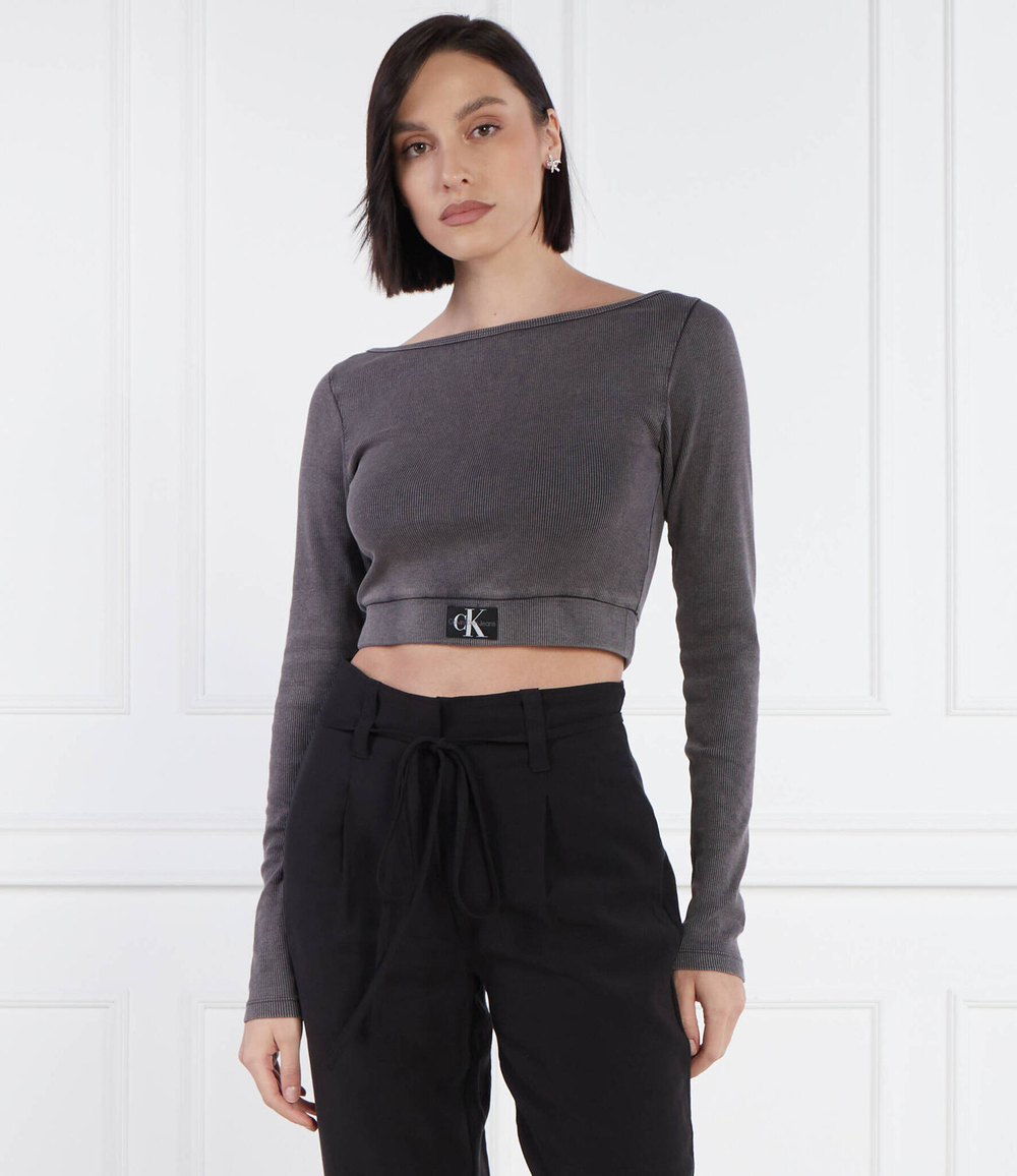 Блузка CALVIN KLEIN JEANS - графитовый(J20J223183)