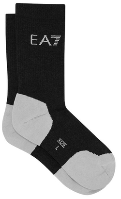 Теннисные носки EA7 Unisex Knitted Socks 1P - небесный