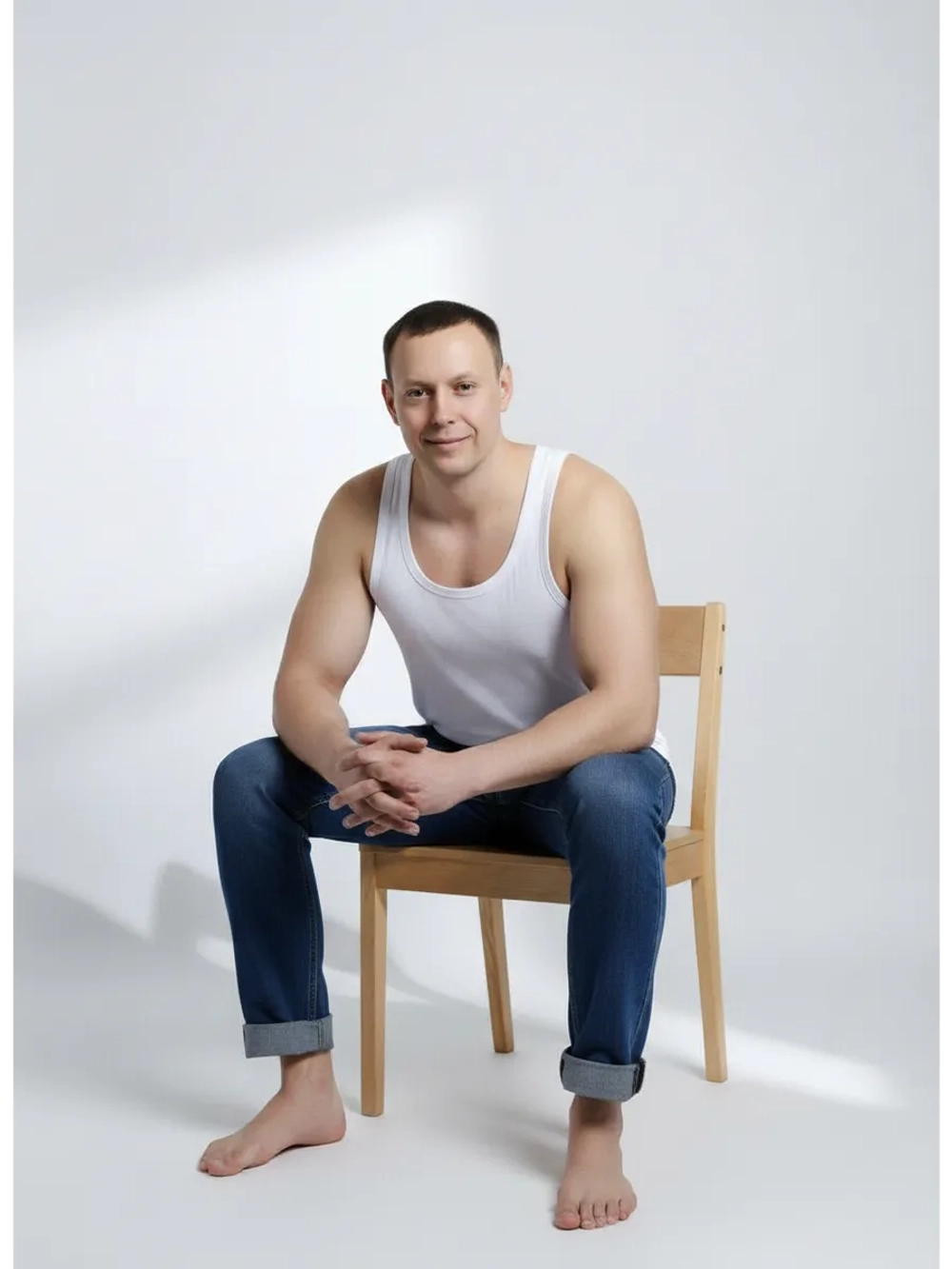 майка бельевая комплект из 2 штук борцовка базовая