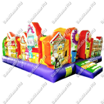 Надувной батут "Пчёлки", 5*5*2,5 м