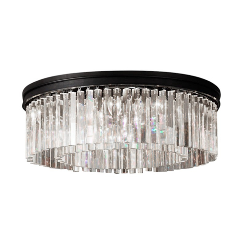 Потолочный светильник Odeon 10B/P black/clear