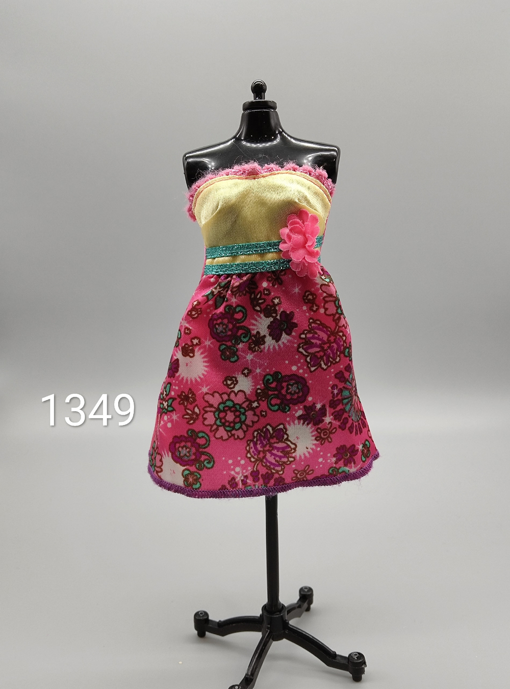 Одежда для куклы Барби винтаж платье 1349