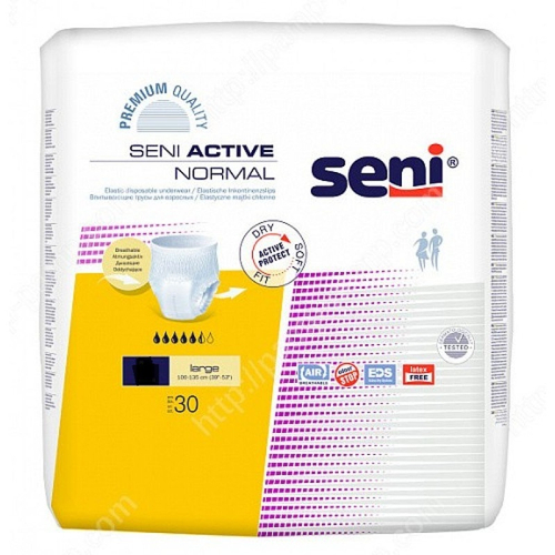 Трусы впитыв. SENI ACTIVE NORMAL р. XL