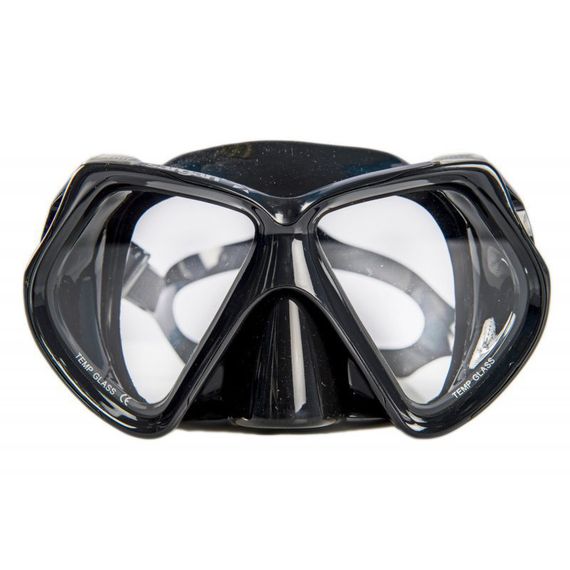 Маска Sargan Ока Черный силикон Черная рамка