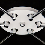 Citilux Буги CL157161 Люстра потолочная Белая Хром