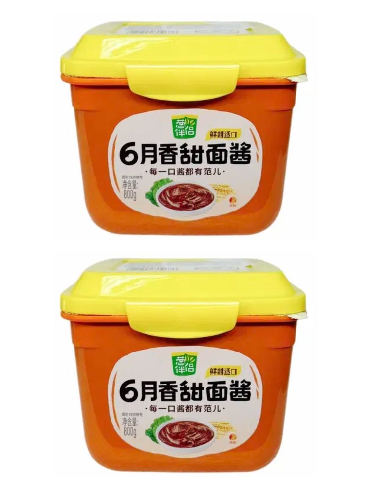 Соус бобово-пшеничный Тяньмяньцзян Liuyuexiang 800 г x 2 шт