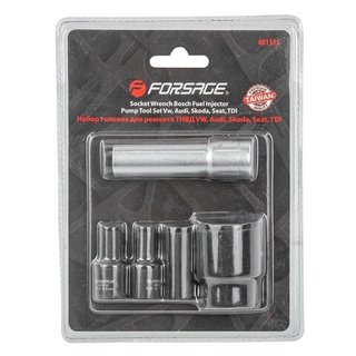 Набор головок для ремонта ТНВД 4пр Forsage в блистере 401515ф