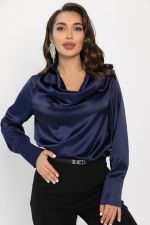 Блуза Шелковая сказка (сапфир) Б14381-34М LT Collection