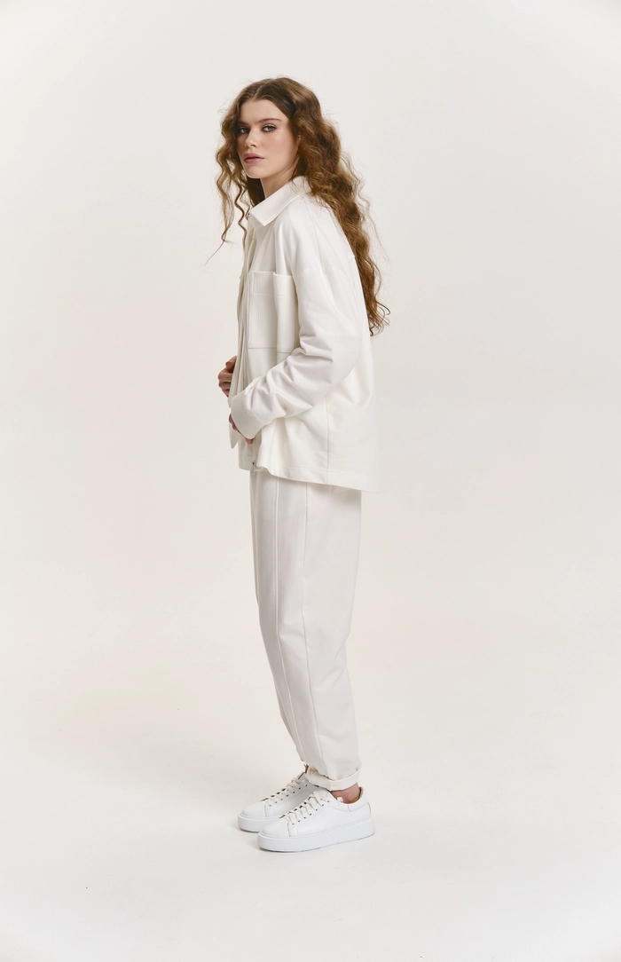 РУБАШКА РИДЖИ МОЛОЧНЫЙ