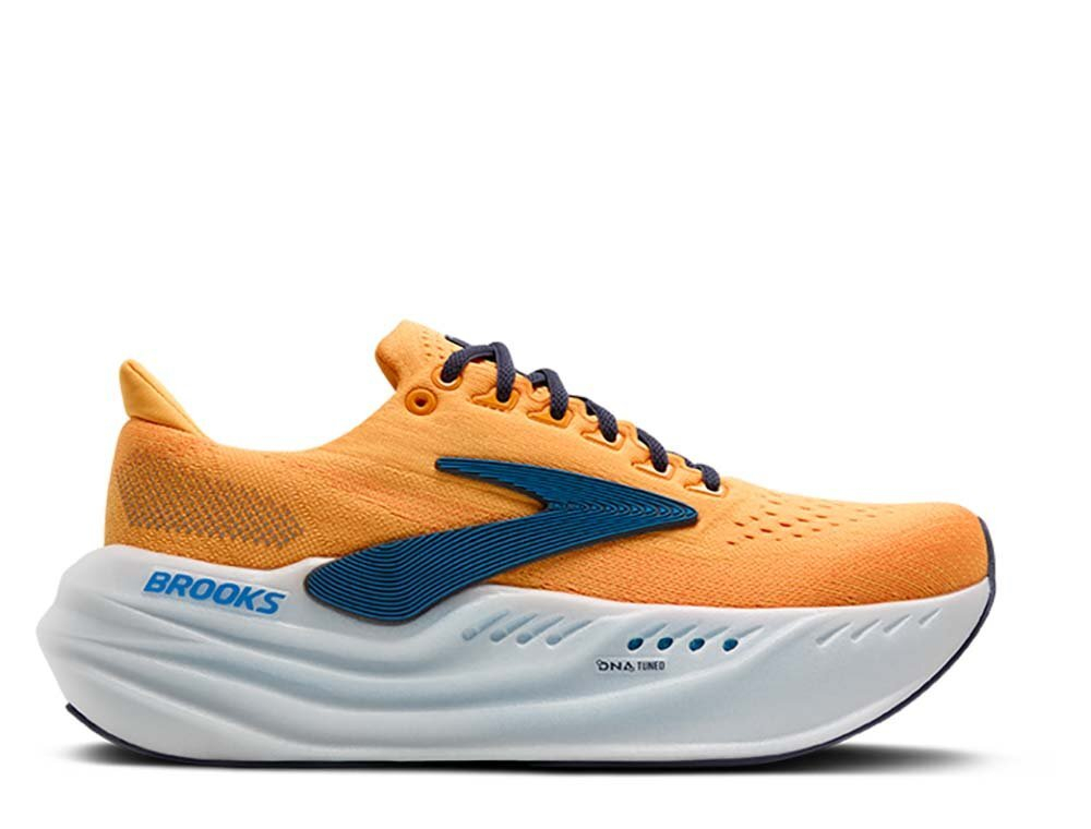 Кроссовки для бега мужские Brooks Glycerin Max M Оранжево-Синие