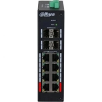 Коммутатор Dahua DH-HS4412-8ET-120 (L2) 8x100Мбит/с 4x1Гбит/с 4SFP 8PoE 120W управляемый