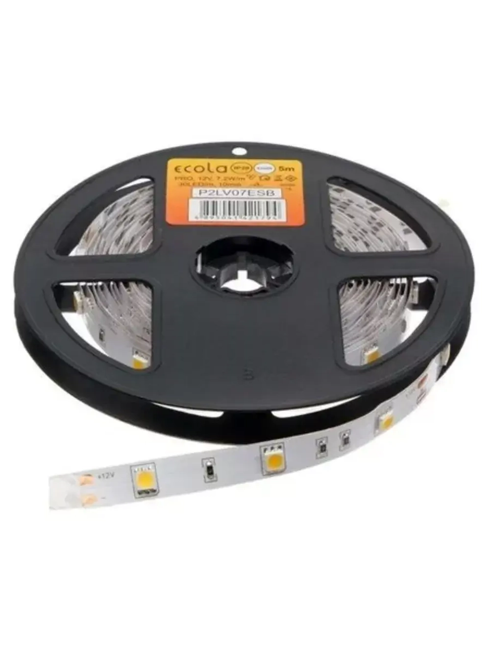 Лента светодиодная 12V 7.2W/m IP20 4200K 5м 540Lm/m