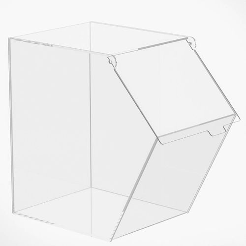 Бокс витрина под корма для животных 260х422х400 акриловый