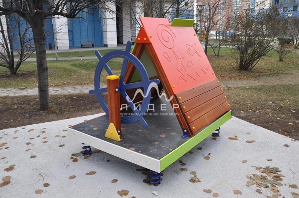 Игровой элемент на пружинах “Плот”