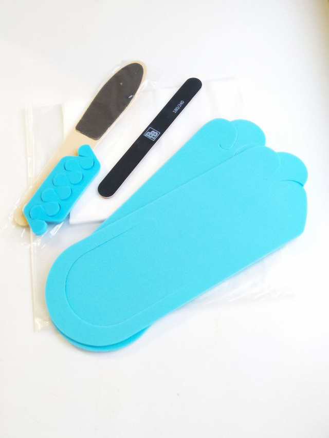 Комплект для педикюра №3 (классический) с тапочками