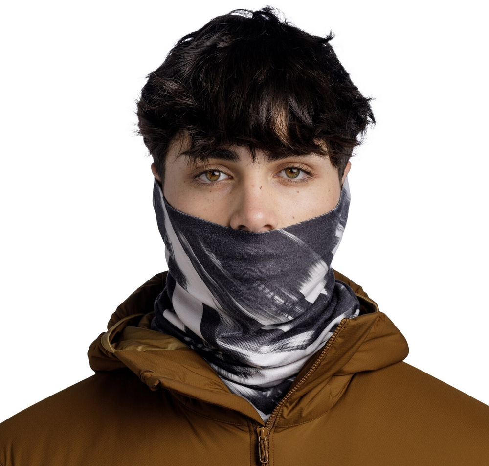 Тонкая зимняя бандана Buff Thermonet Hetch Multi