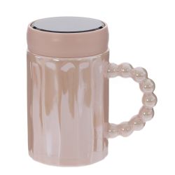 GAEM Кружка с крышкой, 360 мл, L12 W8 H12,5 см