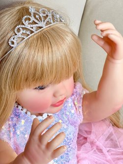 Кукла Реборн виниловая 55см (FA-863)