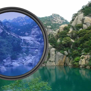 Фильтр цветной JSR-0144-01 (синий) 58mm