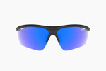 Спортивные очки с диоптриями Demetz Relief M / Matte Black / Matte Blue Brown with Blue Mirror Cat.3