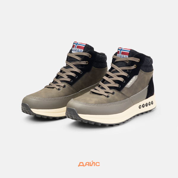 Ботинки Napapijri Slate Suede City Boots артикул:NA4HVFGF2 - купить в магазине Дайс