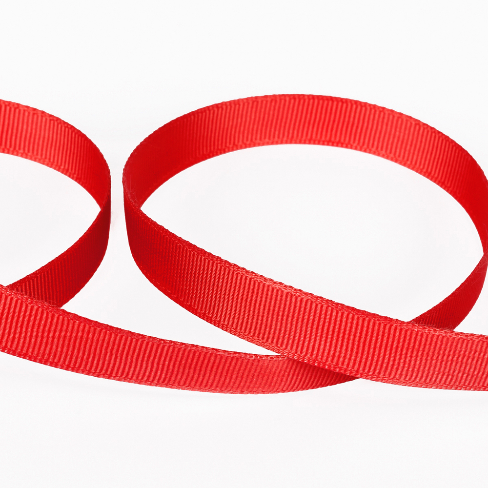 Репсовая лента GR-12 12 мм 1/2 ",№051 красный