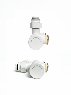 Комплект термостатический универсальный Thermo, 1/2" x 3/4", с термоголовкой, белый