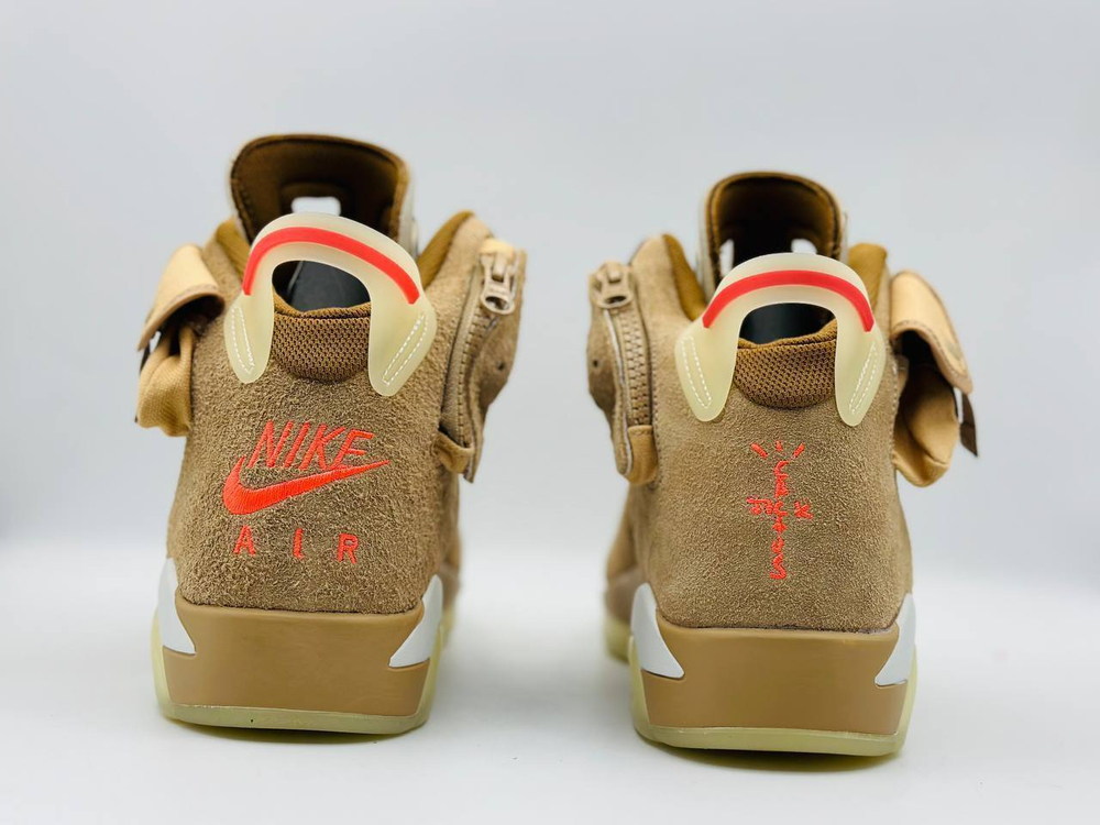 Мужские кроссовки AIR JORDAN 1 TRAVIS SCOTT BRITISH KHAKI