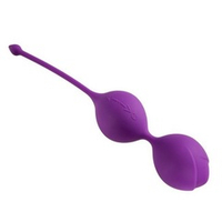 Фиолетовые вагинальные шарики 3,5см Adrien Lastic U-tone