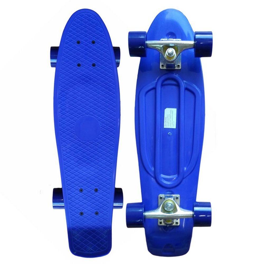 Пенни борд Ecobalance синий с синими колесами