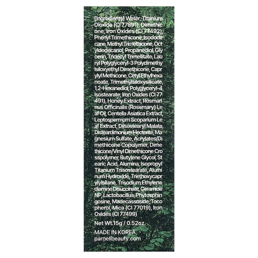 Parnell, Cicamanu Serum Cushion, 31N, медовый и бежевый, 15 г (0,52 унции)