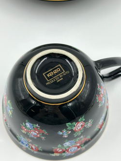 Чайная пара Kenzo чёрная