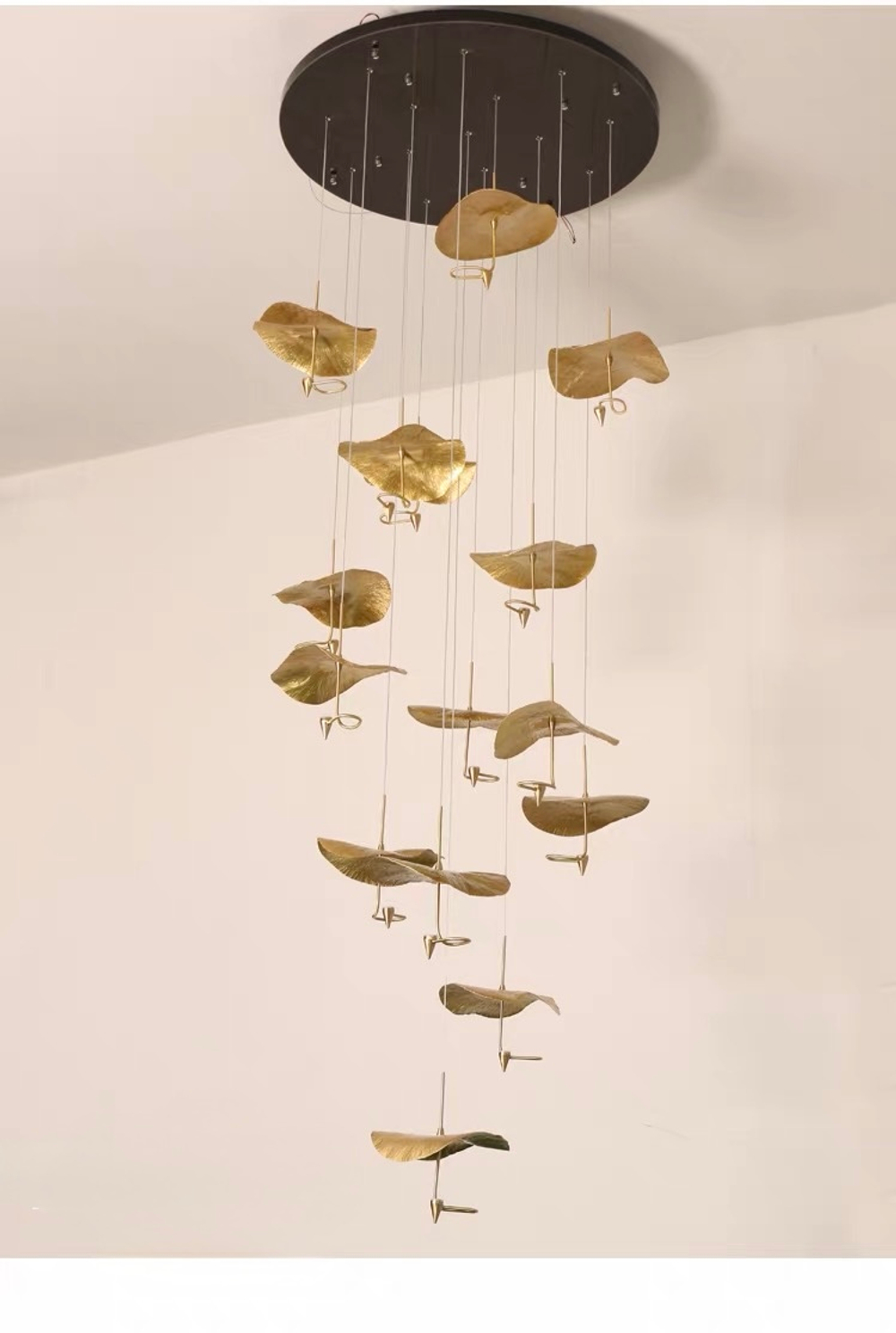 Pendant design lamp Gold Moon by Catellani & Smith (15 lampshades)