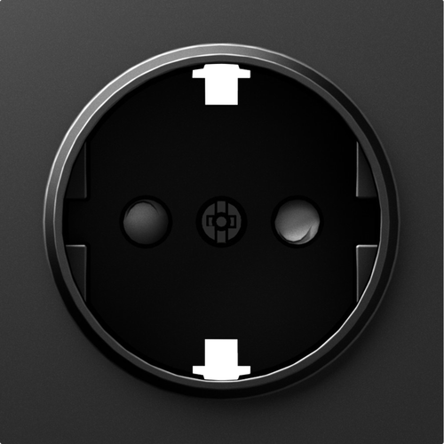 Накладка для розетки Schuko с заземлением, со шторками 16A 250 В~, серия A07