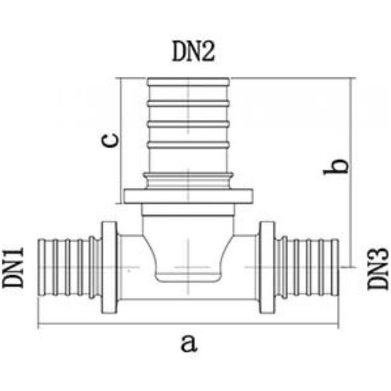 Тройник ONE PLUS переходной 25-20-25 латунь акс. (50/5) купить в Москве и Московской области по низкой цене с доставкой по России — (1) Тройник ONE PLUS переходной 25-20-25 латунь акс. (50/5) — (1)