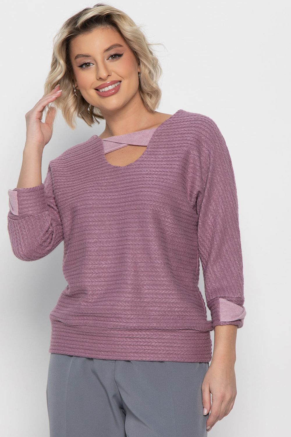 Блуза Ума (розовая) Б14942-50М LT Collection