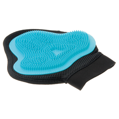 ZOOONE Рукавица силиконовая на руку большая, морская волна