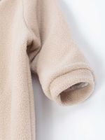 Комбинезон флисовый с закрытой ножкой "Беж" 0+