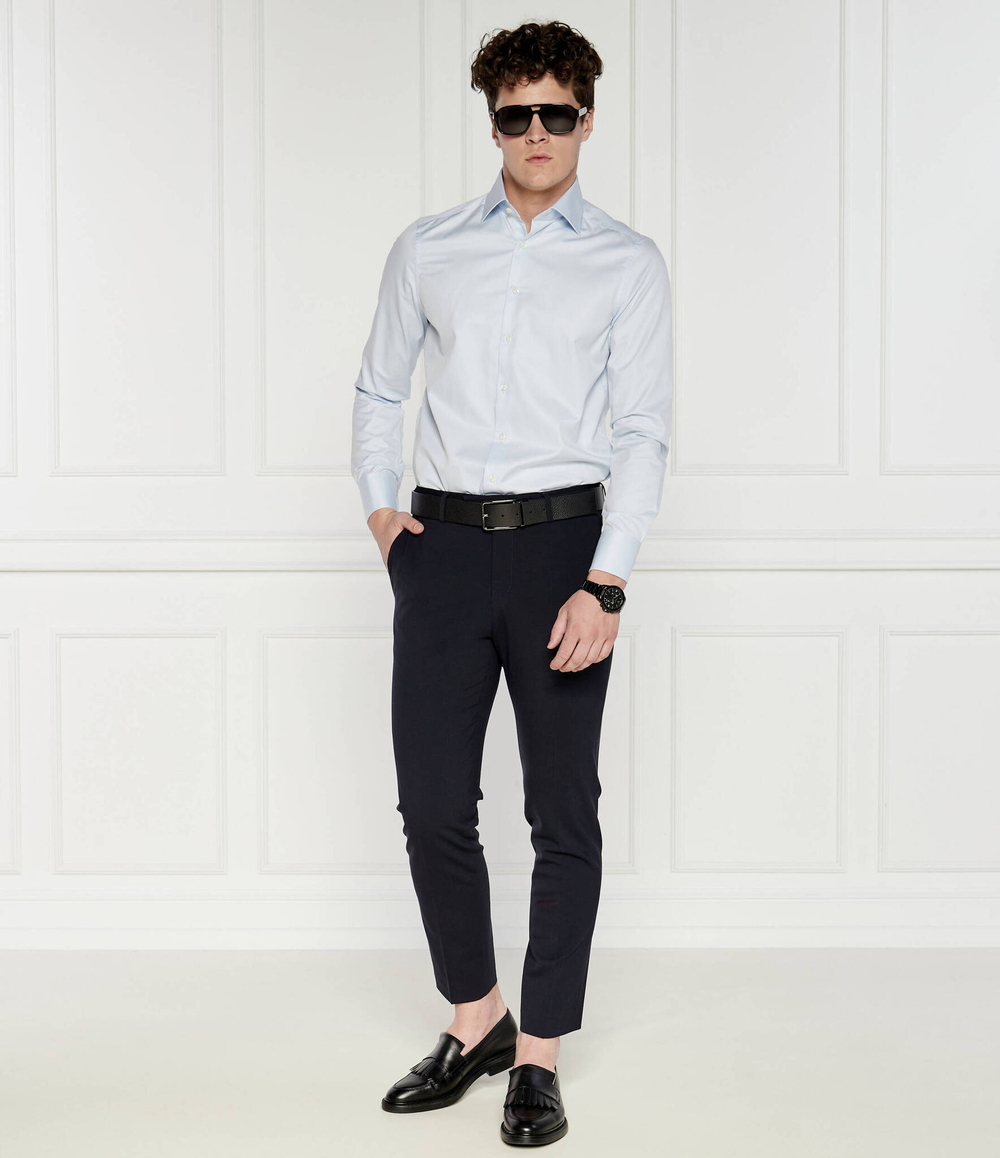 Чиносы h-george BOSS BLACK - темно-синий(50521634)