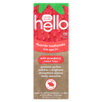 Hello, Kids, зубная паста с фтором, для детей от 2 лет, с лесной клубникой, 119 г (4,2 унции)