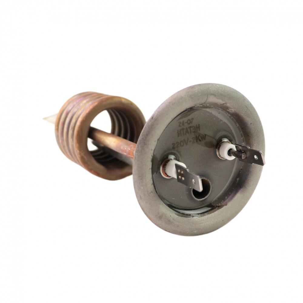 ТЭН RF 2000W, ИТА, RSD, медь, Ø64, М6, клеммы под разъем, 175мм