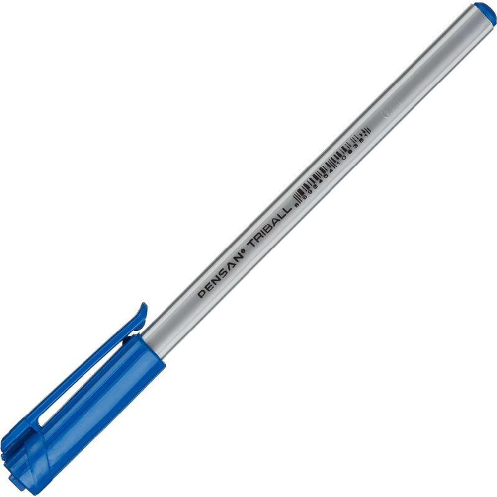 Ручка шариковая Pensan "Triball" синяя, 1,0мм, на масляной основе