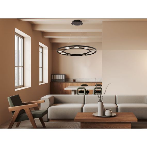 Подвесной светодиодный светильник Maytoni Fad MOD070PL-L63B3K