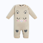 Комбинезон вяз. "Котик" рост 74-80 см (Крошка Я)