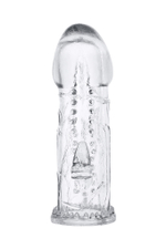 Насадка гелевая Toyfa прозрачная 13,5 см