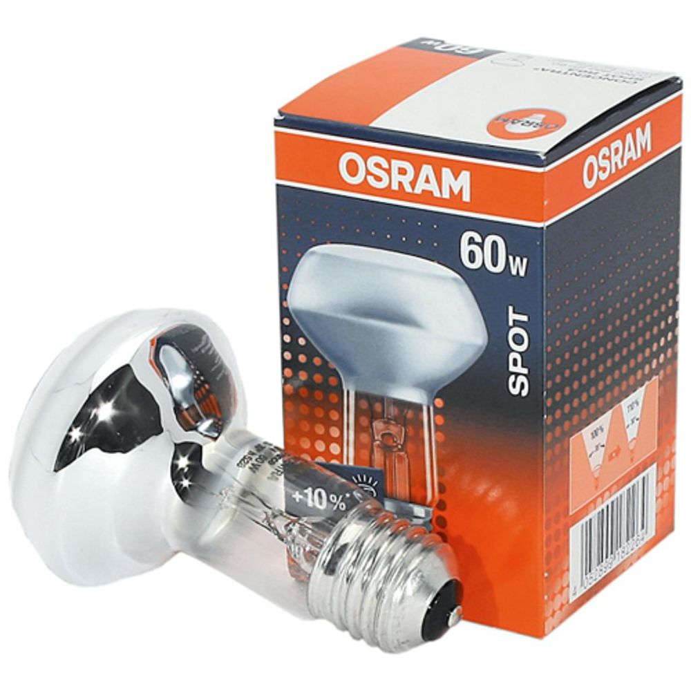 Лампочка Osram R63 60Вт Е27 / E27 230В рефлектор | Osram